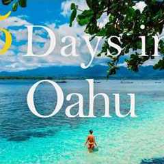How to Spend 5 Days in OAHU Hawaii | Travel Itinerary