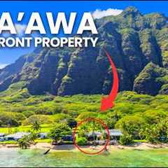 RARE Hawaii Beachfront Property | Oahu's Best Luxury Home in Ka'a'awa with Prime Beach Access