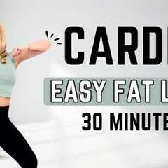 🔥30 Min CARDIO FAT BURN🔥14 Days Weight Loss Challenge - No Jumping, No Squat, No Lunge🔥Diet Workout🔥
