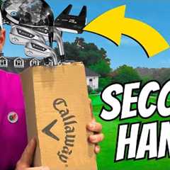 Buying “LIKE NEW” Golf Clubs Online & Giving The BRUTAL TRUTH! 