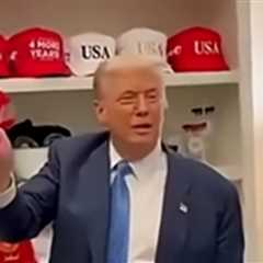 HILARIOUS: Trump Trolls the Left with ‘Trump 2028’ Hat During Meeting with Azerbaijan President – ‘Everyone Wants Me to Run Again!’ (VIDEO)