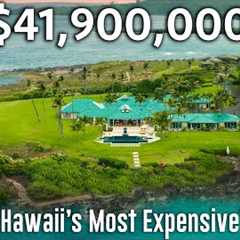 Inside The MOST EXPENSIVE House in Hawaii, USA!