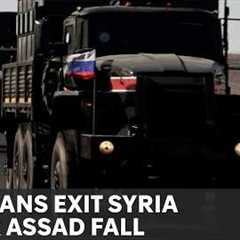 Russian forces retreat as celebrations fill Syria’s streets