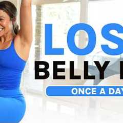 LOSE BELLY FAT in 20 Minutes - INTENSE Lower Belly Workout (with Weights)