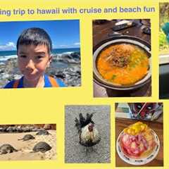 Amazing Trip to Hawaii with Cruise and Beach Fun