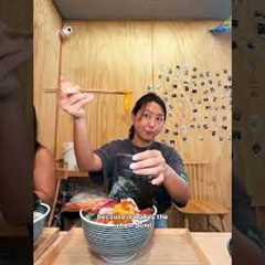 Authentic japanese sushi bowls in hawaii?! These are the best & under $40 🍣