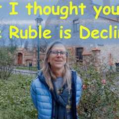 Russian Ruble Recovering? Volatility Tells a Story