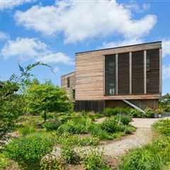 This $3M Home Is Perched on Stilts Overlooking the Long Island Sound