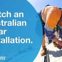 Watch A Gold-Standard Solar Installation - Start To Finish.