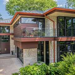 Mahogany Woodwork and a Bamboo Garden Take Center Stage in This $2.9M Home in the Detroit Suburbs