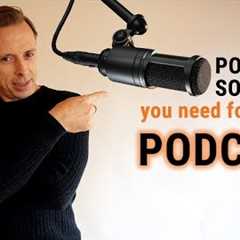 Best Podcast Software for a Great Podcast - Podcast recording software, podcast editing software etc