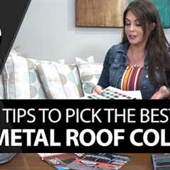 Metal Roof Colors And Styles: Tips And Trends. How To Choose Colored Metal Roofing For Your House.