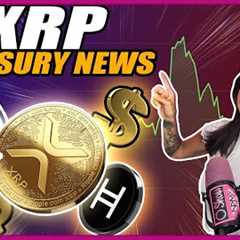 NEW XRP TREASURY NEWS (IMMINENT HBAR ADA ETF APPROVAL)