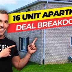 16 Unit Multifamily Full BRRRR Method Case Study