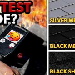 The HOTTEST Roof Might Surprise You - Metal Roof vs. Asphalt Shingles