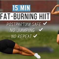 15-Min Fat-Burning HIIT Workout | Lose Weight Fast – No Equipment