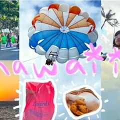solo travel in hawaii 🌸 parasailing, moped, sailing, food trip! 🪂🛵⛵ [taglish vlog]