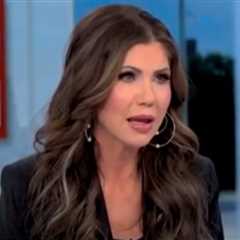 Homeland Security Secretary Kristi Noem says more than 1.6 million illegal immigrants are voluntarily leaving the U.S.
