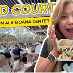 Ala Moana Food Court – Hawaii’s Biggest Food Paradise! 🍜🌺