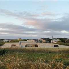 The Lawn Is Part of the Living Room at This Bunkerlike Home in Japan