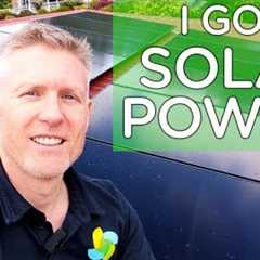 I got HEAPS of solar panels installed!