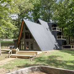 For $729K, You Can Score a Matte Black A-Frame in Tennessee