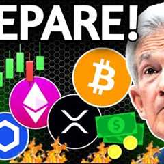 🚨WILL FED JEROME POWELL PUMP CRYPTO TOMORROW? BIG XRP, CHAINLINK, & XLM NEWS!