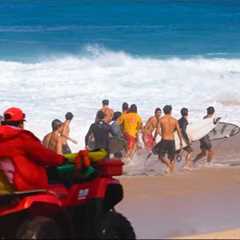 PRO SURFER ALMOST DIES AT PIPELINE! CRAZINESS