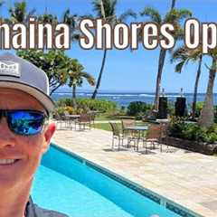 Lahaina Maui HI Walking Tour Update August 2025 | Lahaina Shores Beach Resort is Open!