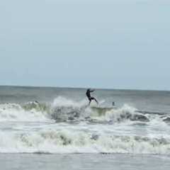 Surfing Hurricane Erin in the low country