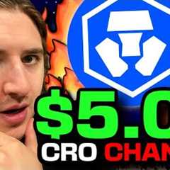 CRYPTO.COM CRO COIN $5.00 PRICE PREDICTION! (BREAKING CRO NEWS!)