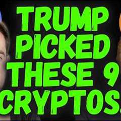 THE U.S. GOVERNMENT JUST PICKED THESE 9 CRYPTO!! (THIS HAPPENED INSANELY FAST!)