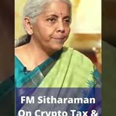 Crypto In Budget 2022 | FM Nirmala Sitharaman On Crypto | #Shorts | Latest News | CNN News18