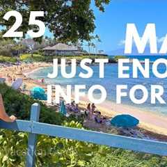 MAUI Hawaii Travel Guide 2025 | More tips than that other video for THE BEST Maui Vacation