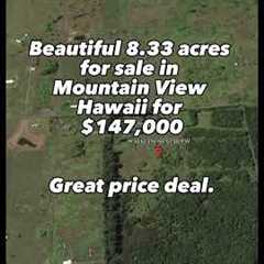 Beautiful acreage for sale in Hawaii. Great deal. #realestate #shorts #hawaii #foryou #fyp #viral