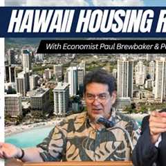 Hawaii Real Estate Report August 2025. Homes, Condos & Mortgage Rates w/ economist Paul Brewbaker.