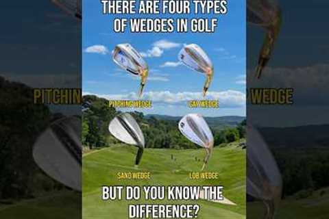 Golf wedges explained! ✅ #golf #wedges