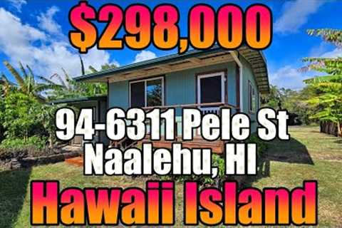 SOLD! 94-6311 Pele St, Naalehu, Big Island Hawaii Real Estate - MLS#716974
