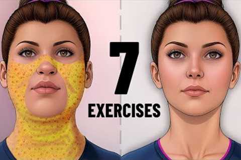 7 Best Face exercises to lose face fat