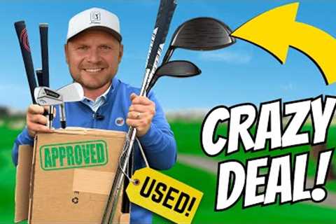 We Bought “LIKE NEW” Second Hand Golf Clubs & The CONDITION SHOCKED US!