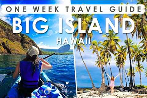 ONE WEEK on the BIG ISLAND, HAWAII | BEST THINGS to DO, EAT &amp; SEE | Travel Guide