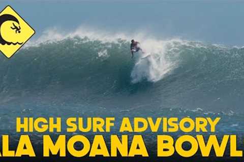 HIGH SURF ADVISORY ISSUED FOR THE SOUTH SHORE OF O'AHU