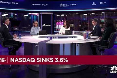 Stocks sell off, rates spike after Fed cuts rates by 25 bps
