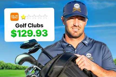 Can I Break Par With The Cheapest Golf Clubs On Temu?