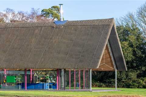 A U.K. Farmstead Tests the Limits of Country Living—Down to a Hot Pink Structure