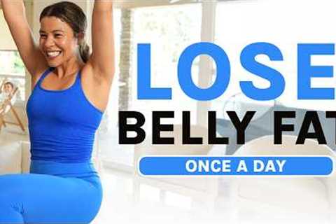 LOSE BELLY FAT in 20 Minutes - INTENSE Lower Belly Workout (with Weights)