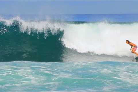 Surfing Ali'i Beach Haleiwa North Shore Oahu Hawaii  November 5th 2020