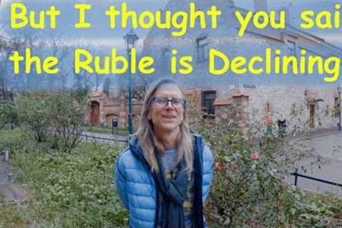 Russian Ruble Recovering? Volatility Tells a Story
