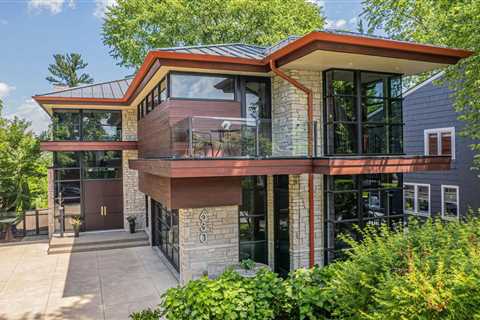 Mahogany Woodwork and a Bamboo Garden Take Center Stage in This $2.9M Home in the Detroit Suburbs