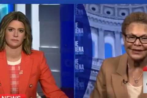 Los Angeles Mayor Karen Bass Called Out for Going on CNN and Claiming Crime in the City is Down (VIDEO)